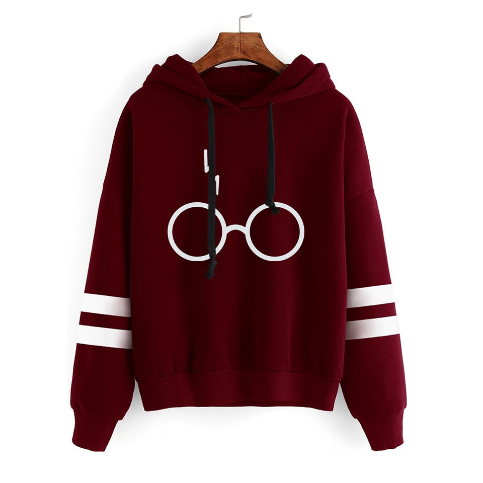 Harry Potter Glasses Hooded Sweatshirt - Nerd Alert