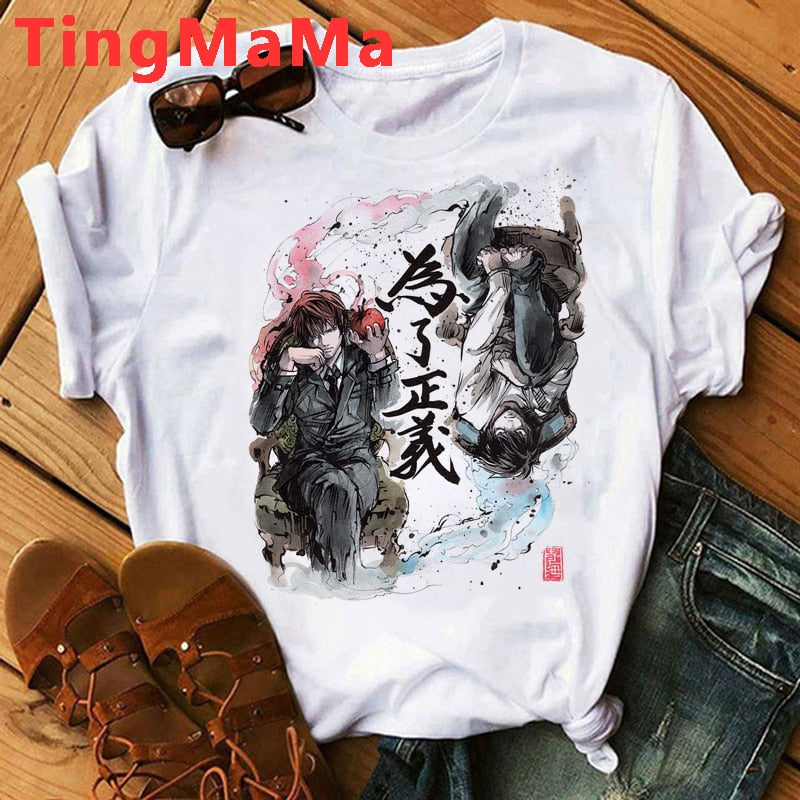 Death Note Light Vs L T-Shirt - Nerd Alert