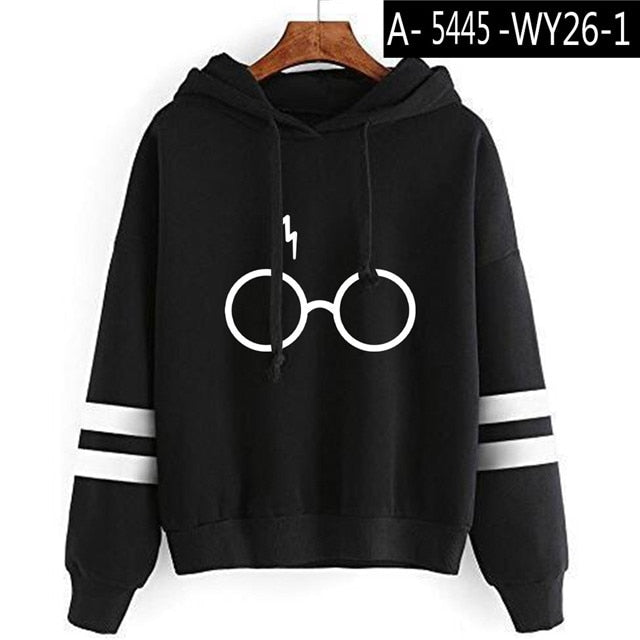 Harry Potter Glasses Hooded Sweatshirt - Nerd Alert