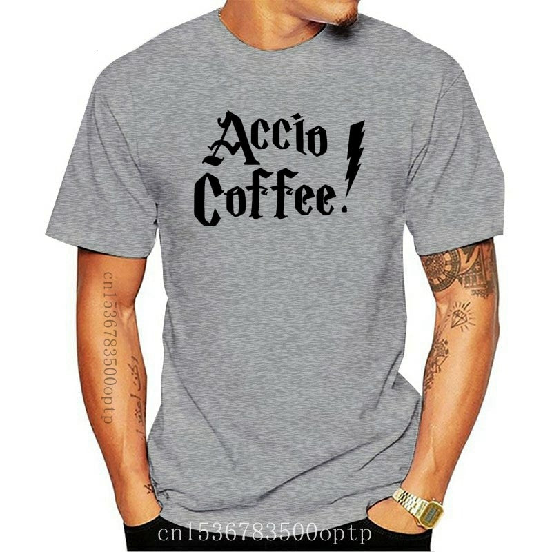 Harry Potter Accio Coffee Men’s T-Shirt - Nerd Alert