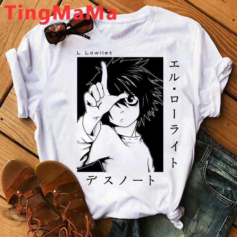 Death Note L Hand Sign T-Shirt - Nerd Alert