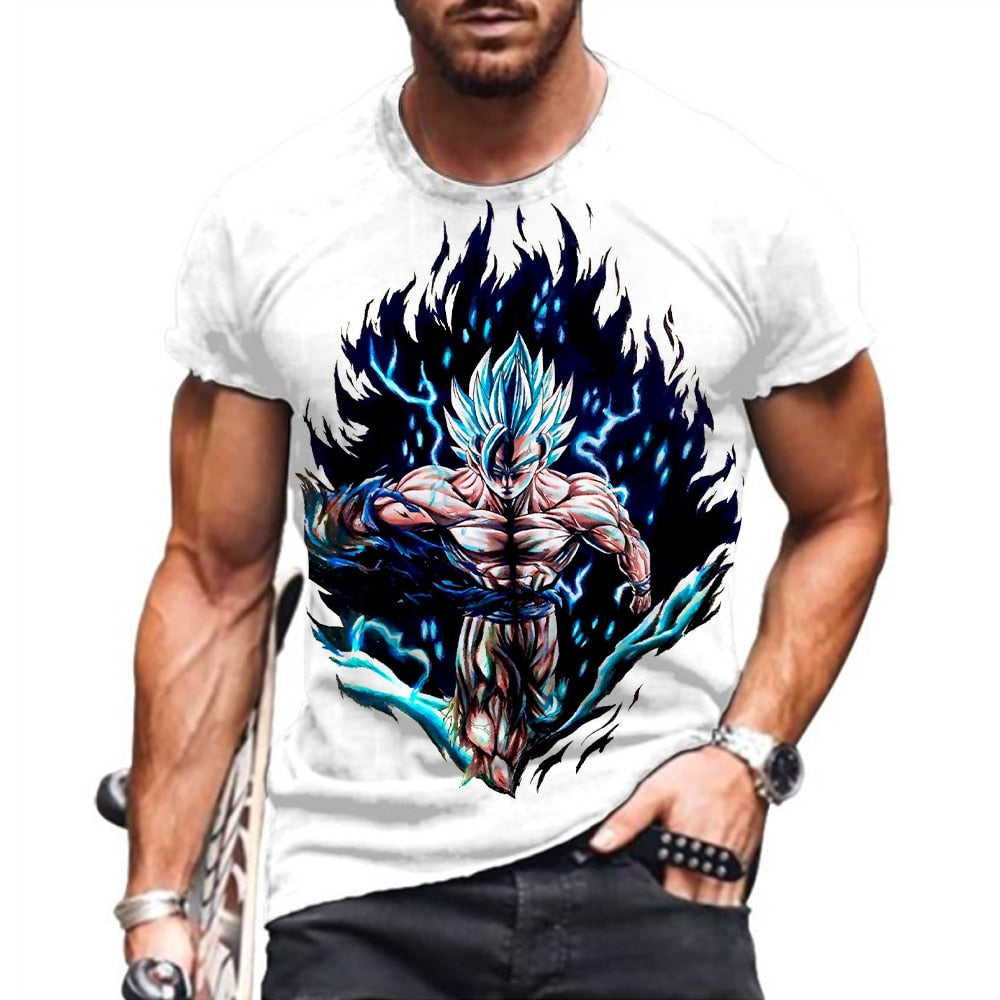 Dragon Ball Z Goku Ultra Instinct T-Shirt - Nerd Alert