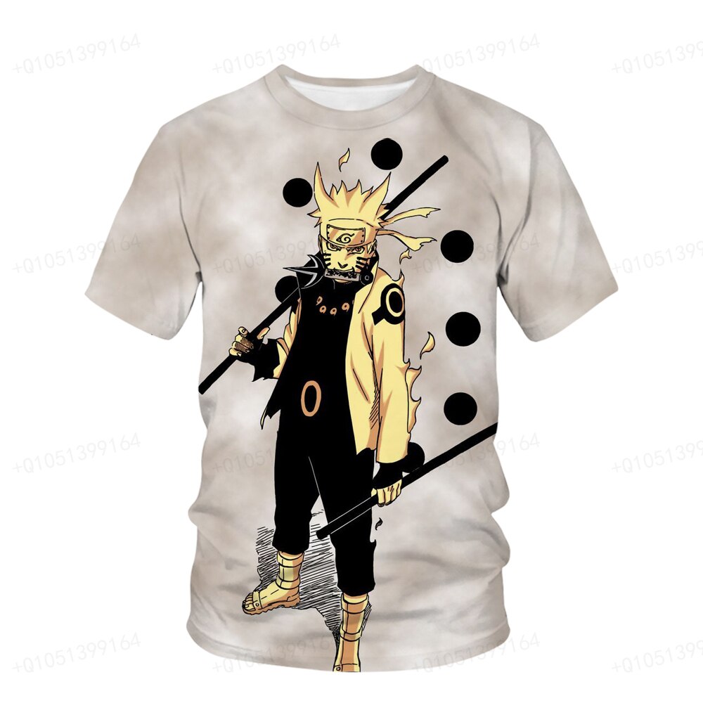 Naruto Powered Up T-Shirt - Nerd Alert