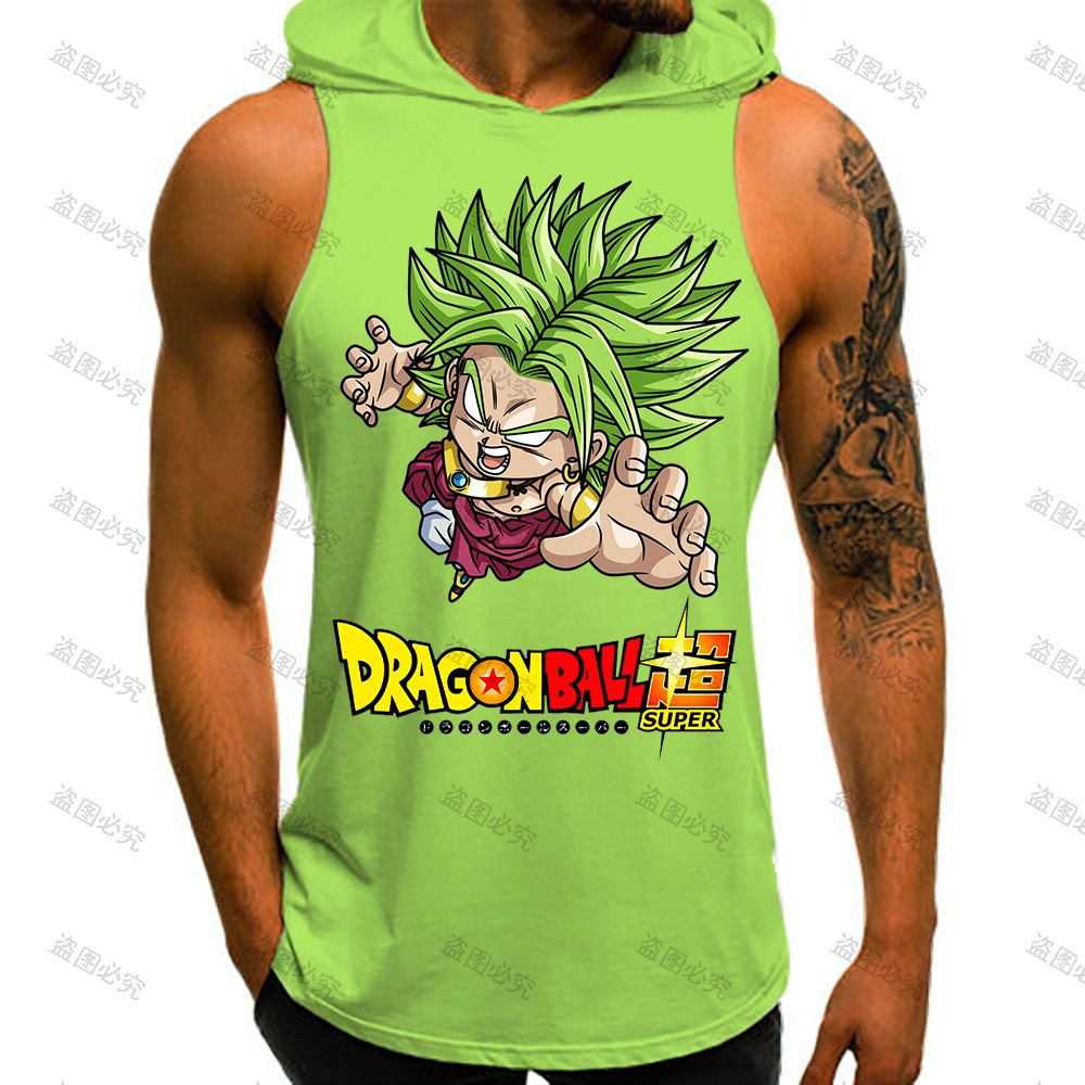 Dragon Ball Z Kefla Sleeveless T-Shirt with Hood - Nerd Alert