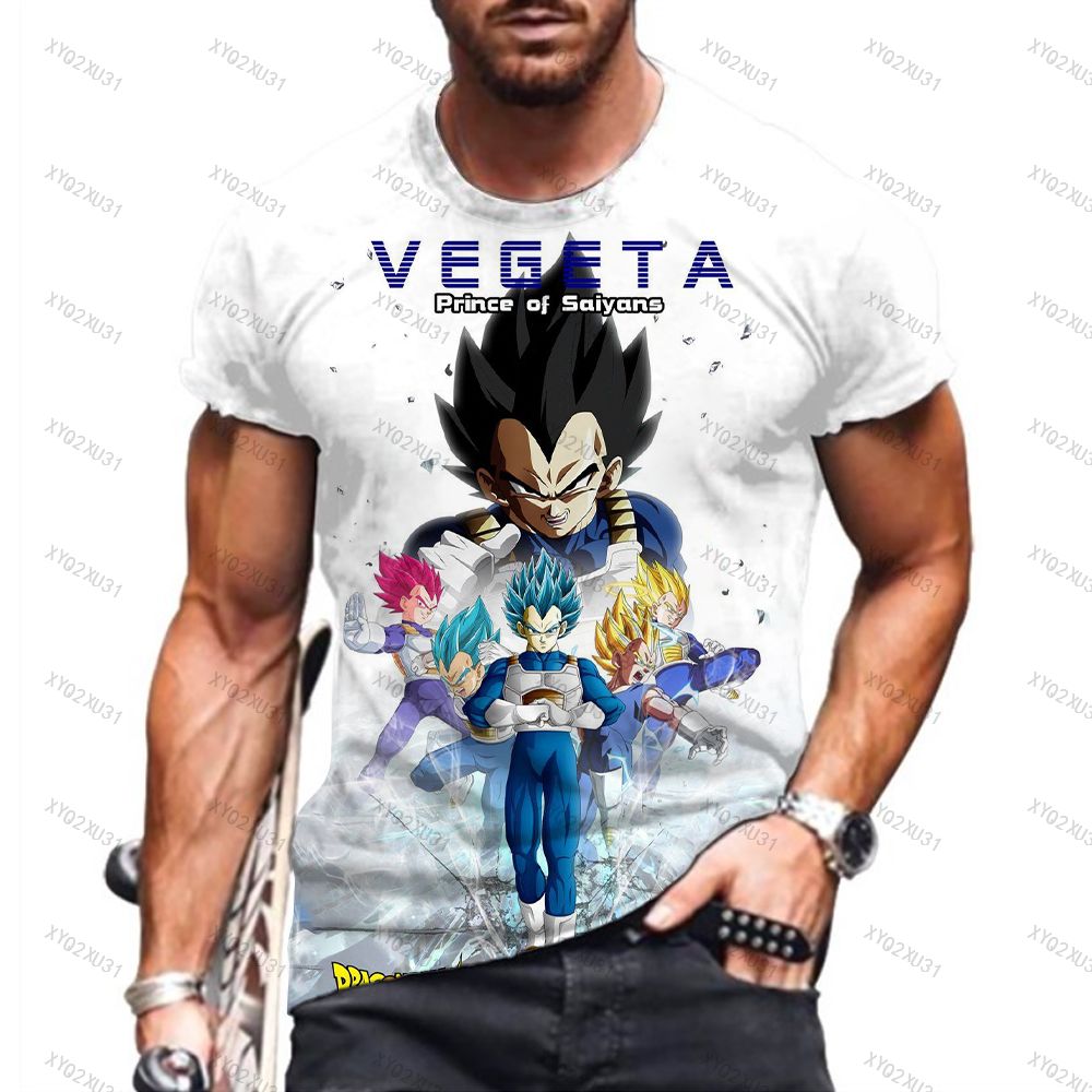 Dragon Ball Z Vegeta All Forms T-Shirt - Nerd Alert