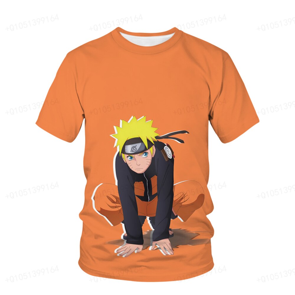 Naruto Crouching T-Shirt - Nerd Alert