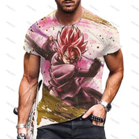 Dragon Ball Goku Black Super Saiyan Rose Z T-Shirt - Nerd Alert