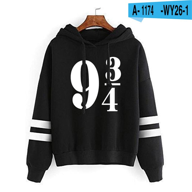 Harry Potter Platform 9 3/4 Hooded Sweatshirt - Nerd Alert
