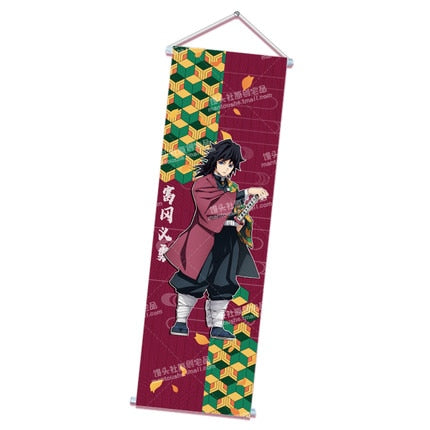Demon Slayer Character Wall Scroll Painting - Nerd Alert