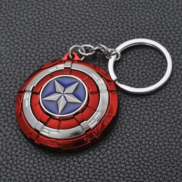 Marvel Captain American Shield Keychain - Nerd Alert