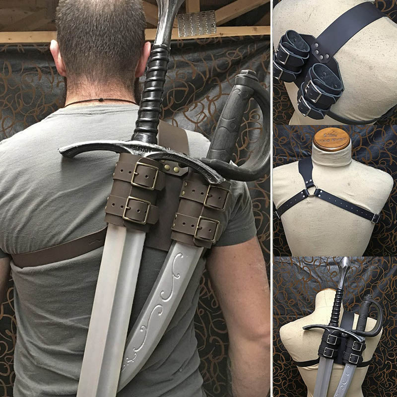 The Witcher Double Back Scabbard - Nerd Alert