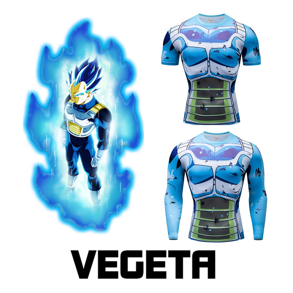 Vegeta SSGSS Long Sleeve Top Costume - Nerd Alert